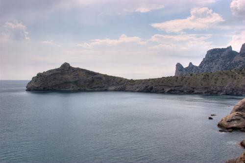 View of cape Kapchik from Golitsyn's trail