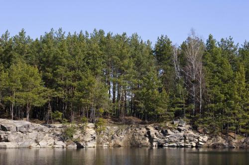 Vysokyi Kamin (Tall Stone) quarry