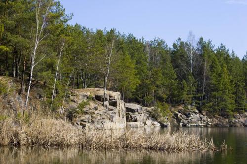 Vysokyi Kamin (Tall Stone) quarry