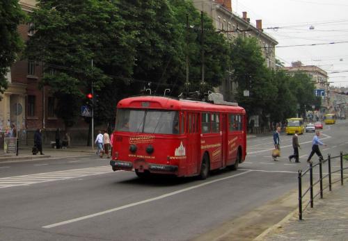 Тернопольский ретро-троллейбус