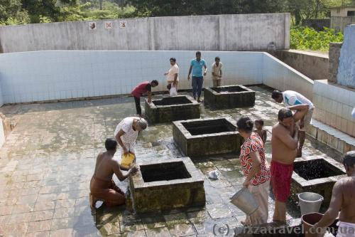 It's a hot spring :)