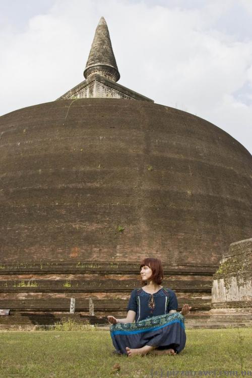 Stupa in Polonnaruwa