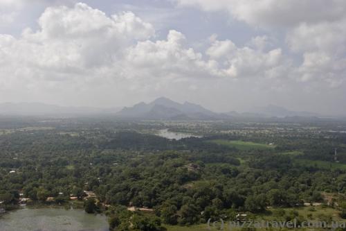 View from the Sigiriya rock