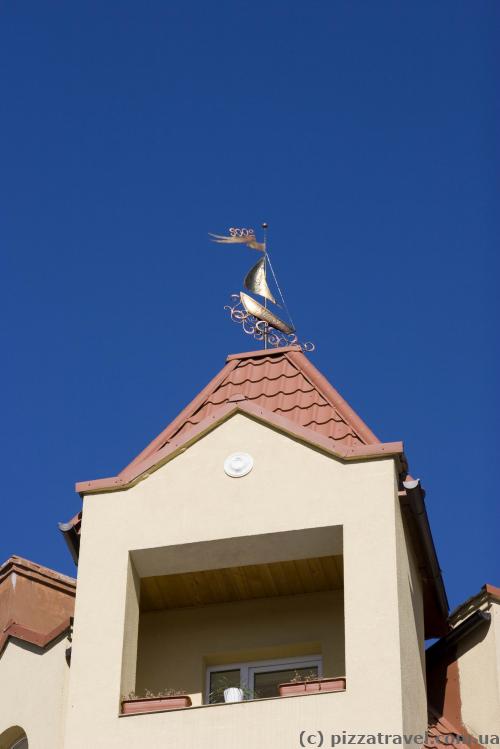 Interesting weather vane