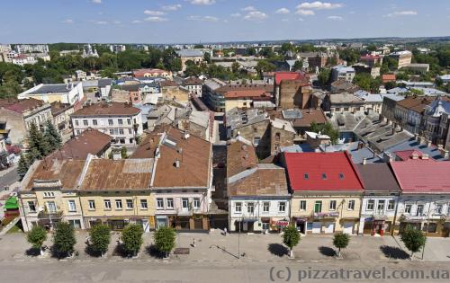 Houses on the Market Square, view from the City Hall