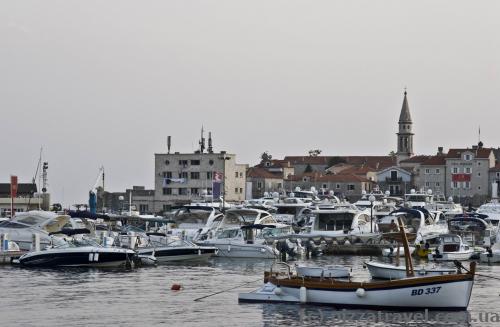 Budva harbor