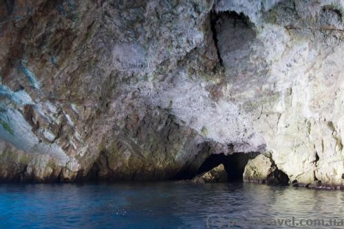 Inside the Blue Cave