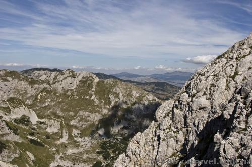 Durmitor massif from mount Savin Kuk