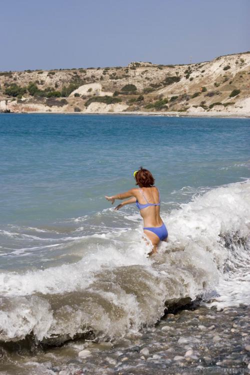 Beach at the Bay of Aphrodite