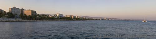 View of Limassol from the pier