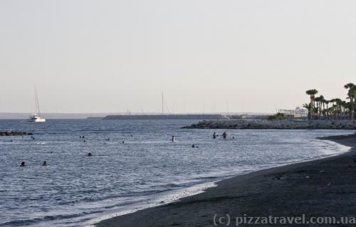 Beach in Limassol