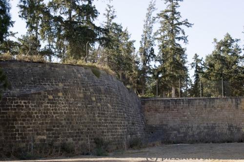 Behind this wall is a territory that is occupied by Turkey.