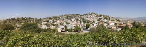 One of the picturesque villages on the way to Troodos