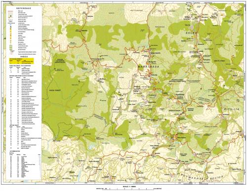 Map of Troodos