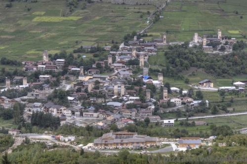 Mestia from above