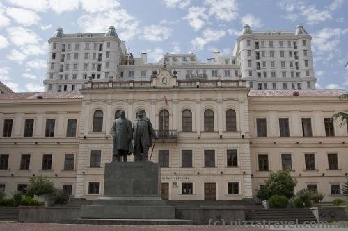 Gymnasium on the Shota Rustaveli Avenue