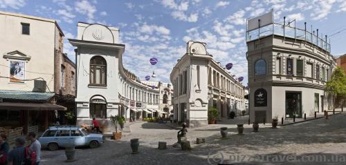 Old city in Tbilisi