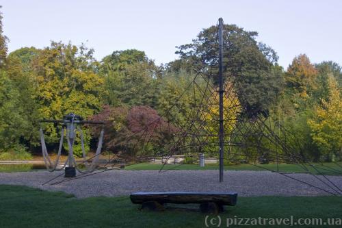 Children's playground in the Westfalenpark