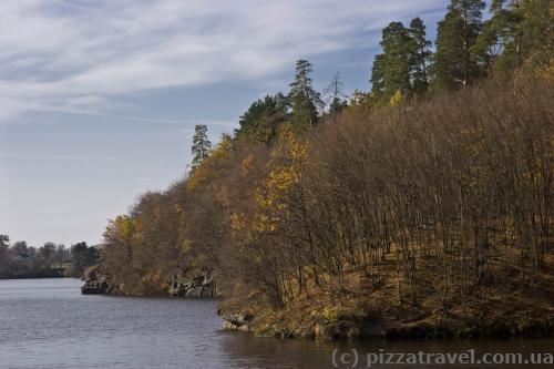 Beautiful scenery around Denyshi and Trygirja