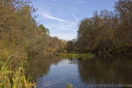 Beautiful scenery around Denyshi and Trygirja