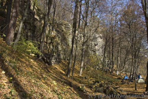 Rocks near Denyshi