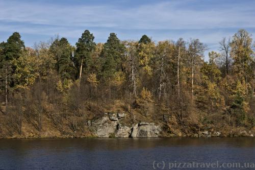 Beautiful scenery around Denyshi and Trygirja