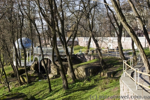 Ostrovsky Park in Korosten