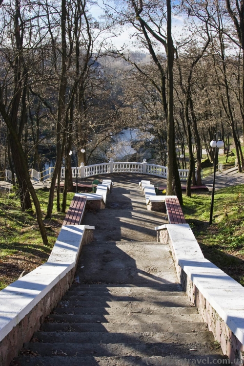 Ostrovsky Park in Korosten