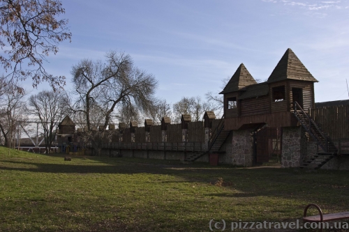 Ostrovsky Park in Korosten