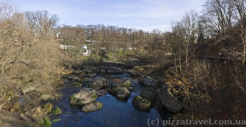 Ostrovsky Park in Korosten