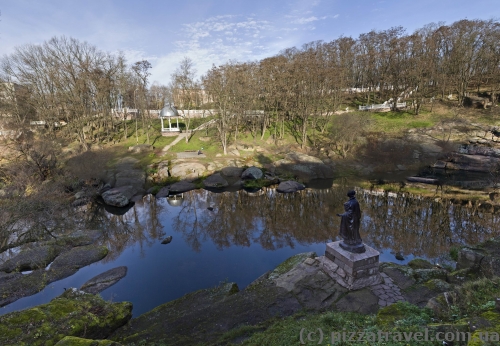 Ostrovsky Park in Korosten