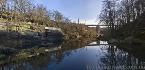 Ostrovsky Park in Korosten