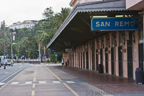 Former railway station in San Remo