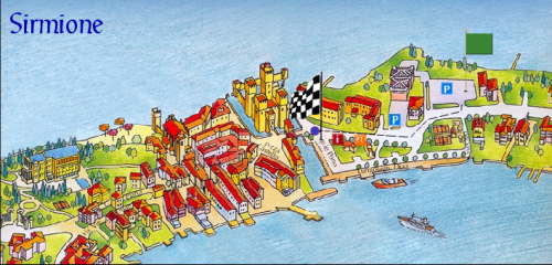 Map of Sirmione