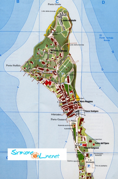 Map of Sirmione