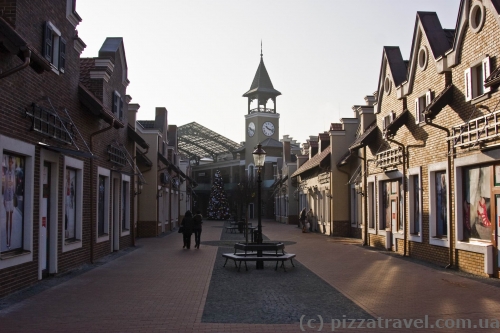 Manufaktura, outlet village near Kyiv