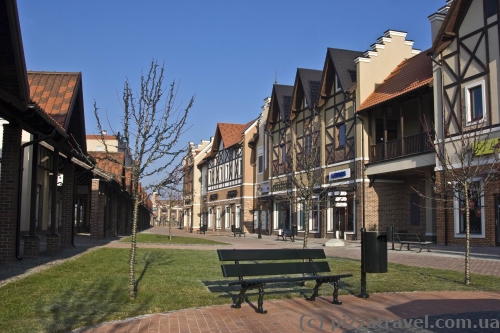 Manufaktura, outlet village near Kyiv