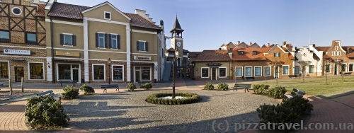 Manufaktura, outlet village near Kyiv