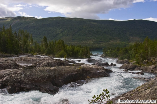 Polfossen Waterfall