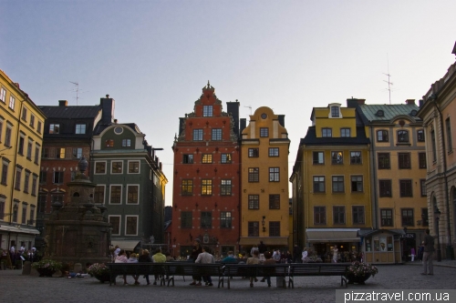 Old city in Stockholm (Gamla Stan)