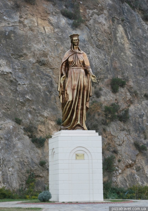 Monument to the Virgin Mary near Ephesus