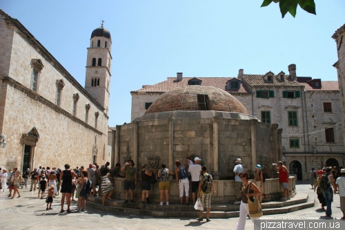 Onofrio's Fountain in Dubrovnik