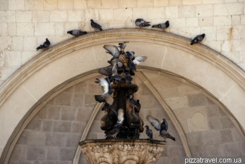 Small Onofrio's Fountain in Dubrovnik