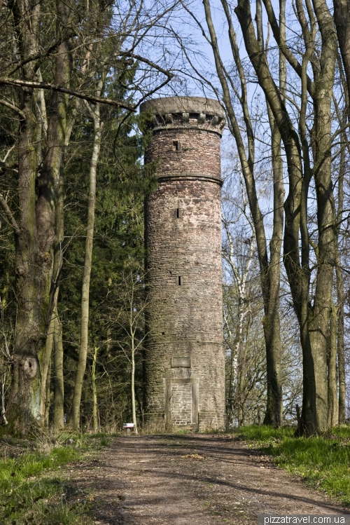 Tower in the forest near the Hardenberg Castle