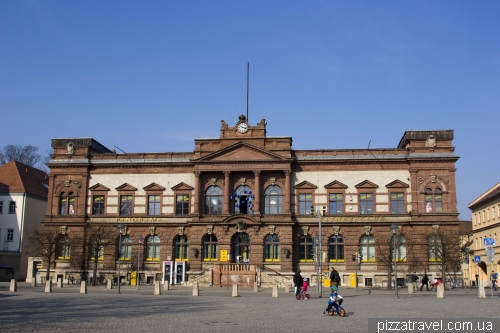 Post office building in Weimar