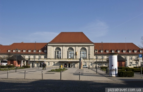 Train station in Weimar