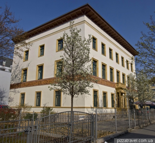 House in Weimar on the Carl August Alley