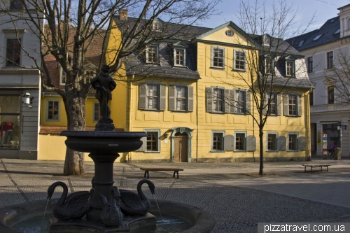 Schiller's house and museum in Weimar