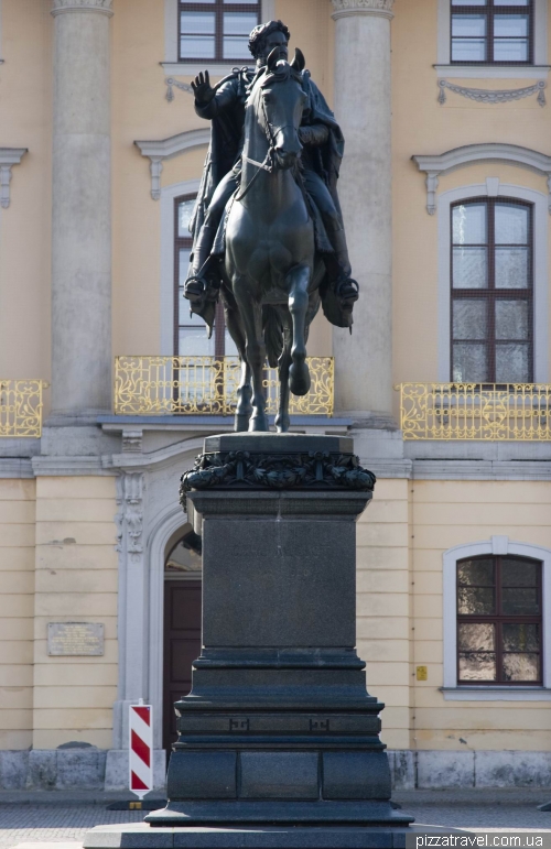 Monument to Karl August in Weimar