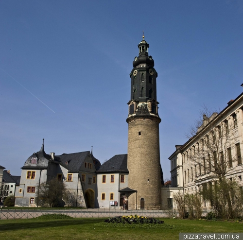 City castle and palace in Weimar